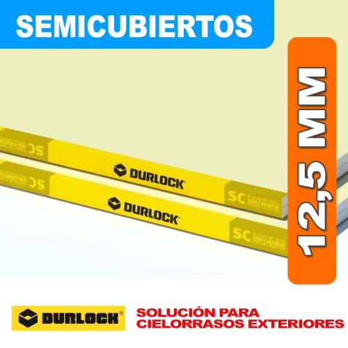 PLACA SEMI CUBIERTOS 12,5 MM SC 1,20 x 2,40 mts