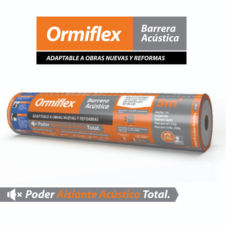 BARRERA ACUSTICA BARRIER ROLLO 1 X 5 MTS