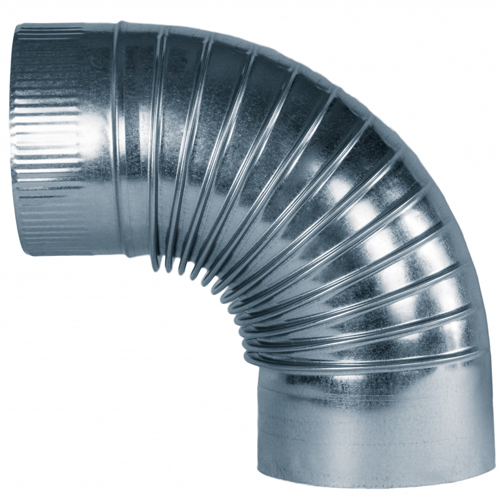 CODO GALVANIZADO 2X4 A 90º