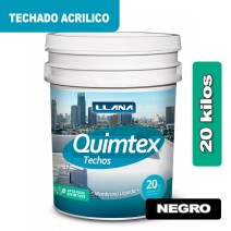 TECHADO ACRILICO NEGRO x 20 KG.