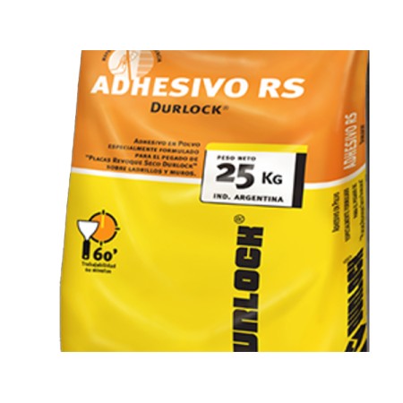 ADHESIVO RS REVOQUE SECO X 25 KG 60 MIN.