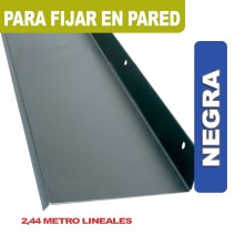 BABETA NEGRA PARA FIJAR EN PARED X 2.44ML