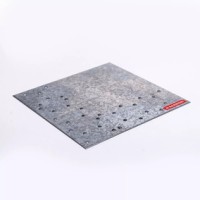 CARTELA 200 X 200 X 1.29 MM PERFORADA