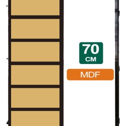 PUERTA CORREDIZA MDF 70CM x 2Mts