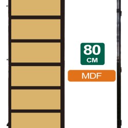 PUERTA CORREDIZA MDF 80CM x 2Mts