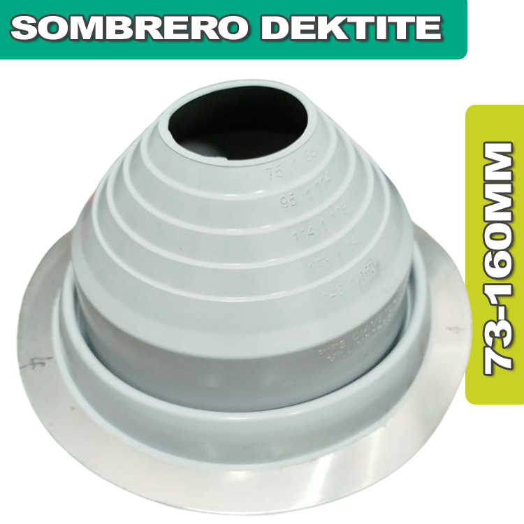 SOMBRERO DEKTITE # 4 EPDM 73-160MM