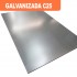 CHAPA LISA GALVANIZADA C25 1,22 x 2,44