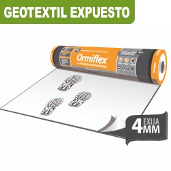 MEMBRANA ASFÁLTICA CON GEOTEXTIL EXPUESTO DE 4 MM