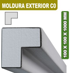 MOLDURA EXTERIOR x METRO CO
