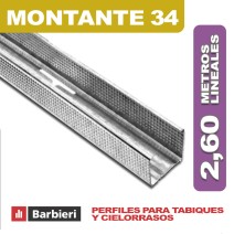 MONTANTE 34 x 2,60 ML.