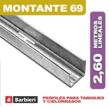 MONTANTE 69 x 2,60 ML.