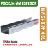 PERFIL PGC 70x40x15MM. ESPESOR 0,94MM. LARGO 6 MTS