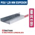 PERFIL PGU 100 x 1,29 x 6 MTS