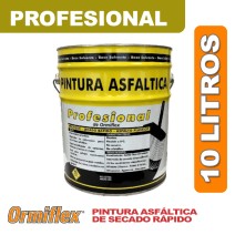 PINTURA ASFALTICA PROFESIONAL x 10 LT