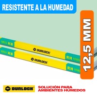 PLACA RESISTENTE A LA HUMEDAD 12,5 MM RH 1,20 X 2,40