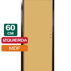 PUERTA PLACA MDF 60CM X 2Mts X 10CM IZQUIERDA