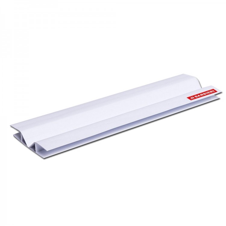 PERFIL UNION FLEXIBLE PVC x 3M para cielorraso machimbre