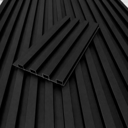 PANEL WPC NEGRO 16 CM x 2,90 MT