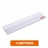 ZOCALO J PVC x 3M BLANCO